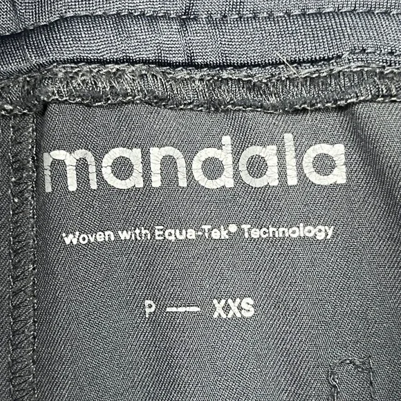 Mandala Scrub Joggers Women XXS Petite Gray Equa-Tek Cargo Medical Pants - Picture 10 of 14